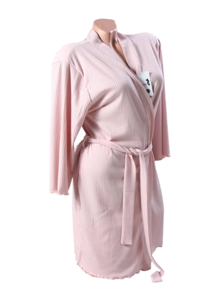 Фото ЦаЦа Халат рубчик короткий 4728 (13644) – Халаты, цвет <color>, цена 330.96<currency>