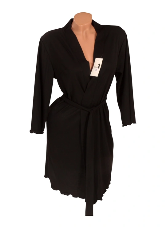 ХалатыХалат рубчик короткий 4728 - женское белье оптом в Dolche Noche