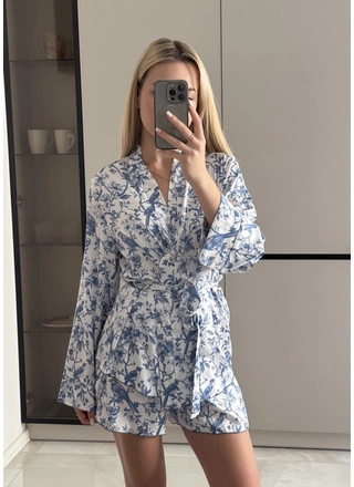 Фото ЦаЦа Комплект халатів-шортів 4765 (22276) – Халати, колір <color>, ціна 451.56<currency>