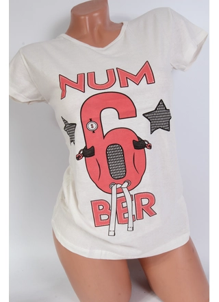 Фото ottodix 1003 Женская футболка NUM Турция (6871) – Футболки, цвет <color>, цена 60.00<currency>