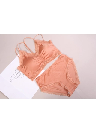 Фото Без Бренда Комплект Топ-Трусики LUCKY *521 (11888) – Топ + трусы, цвет <color>, цена 138.54<currency>