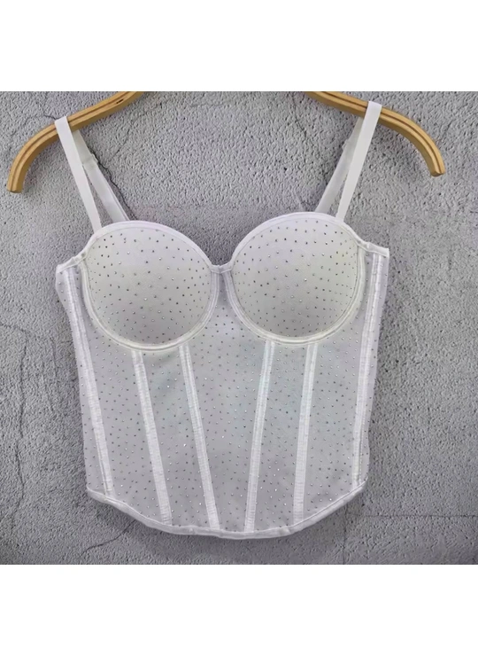 Корсети Корсет жіночий 1097 Білий - жіноча білизна оптом у Dolche Noche