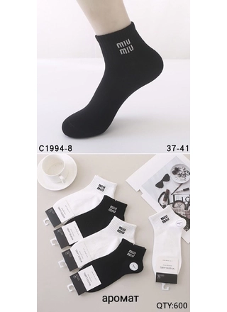 Фото Без Бренда Жіночі шкарпетки ароматизовані C1994-8 (23031) – Весна-осінь, колір <color>, ціна 26.47<currency>