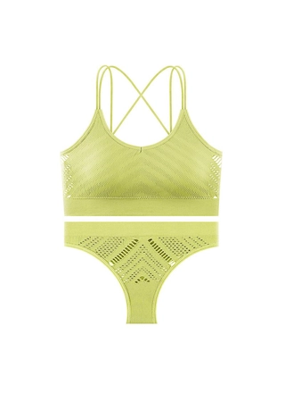 Фото YADAILI Комплект топ трусики 0208 (17211) – Топ + трусы, цвет <color>, цена 141.96<currency>