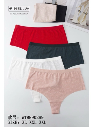 Фото FINELLA Трусы бесшовные FINELLA 90289 12д (22312) – Бесшовные трусики, цвет <color>, цена 67.65<currency>