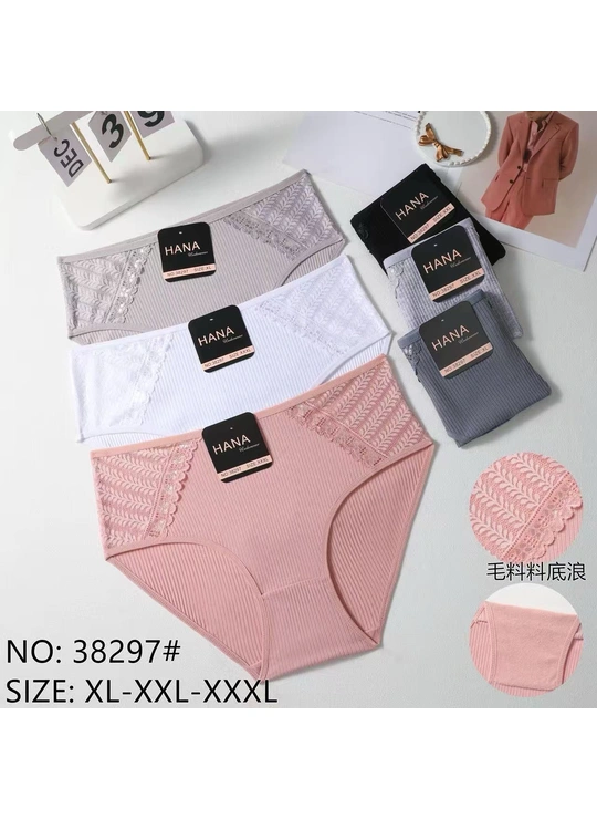 Батальні розміри Труси жіночі HANA 38297 10с - жіноча білизна оптом у Dolche Noche