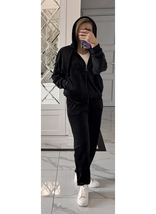 Фото ЦаЦа Жіночий велюровий костюм *4040* (20559) – Велюрові комплекти, штани, колір <color>, ціна 631.26<currency>