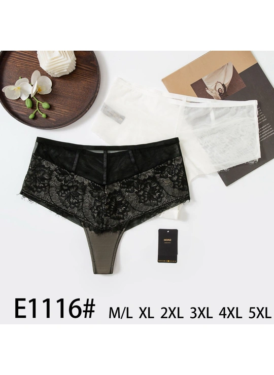 Батальні розміри Жіночі труси HON2 E1116 6с - жіноча білизна оптом у Dolche Noche