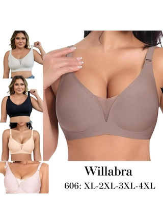 Фото WILLABRA Бюстгальтер бешовний WILLABRA 606 Різні кольори () – Невидимки, цвет <color>, цена <currency>