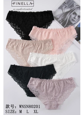 Фото FINELLA Трусики жіночі FINELLA 80201 1а Різні кольори () – Норма, колір <color>, ціна <currency>