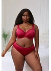 Чашка CБюстгальтер LORRIROSE С. MYL010 Бордовий - женское белье оптом в Dolche Noche
