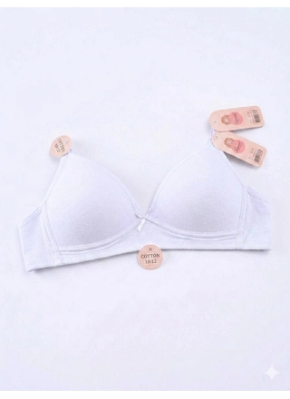 Фото lunna Підліткові бюстгальтери Lunna Cotton Comfort 1318 Білий (23287) – Чашка А, колір <color>, ціна 99.76<currency>