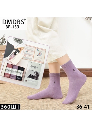 Фото DMDBS Жіночі шкарпетки DMDBS BF-133 Різні кольори (23266) – Весна-осінь, колір <color>, ціна 120.22<currency>