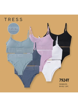 Фото TRESS Комплект топ&трусики TRESS 7924Y (20829) – Спортивные комплекты белья, цвет <color>, цена 196.24<currency>
