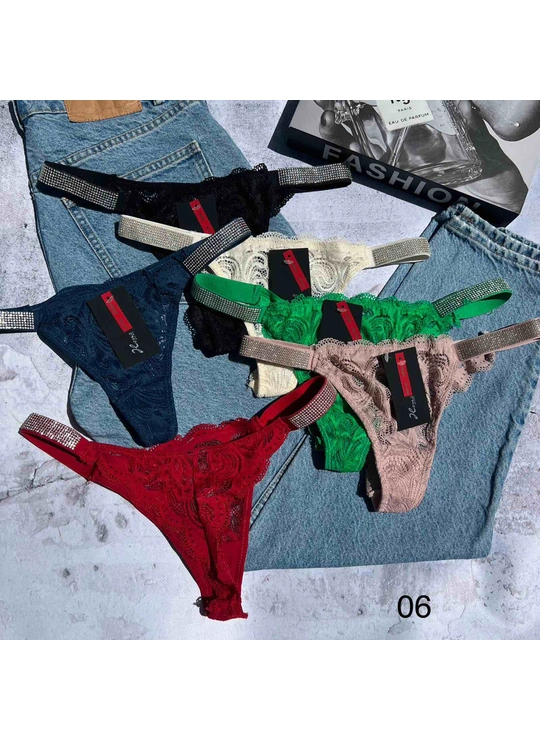 СтрингиТрусы женские HONS Y06 6б - женское белье оптом в Dolche Noche
