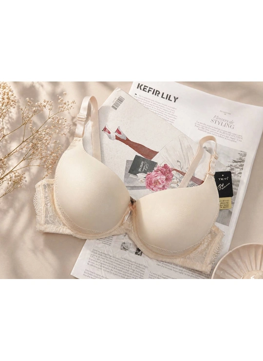 Чашка D Бюстгальтер жіночий TEYI 5115D Персиковий - жіноча білизна оптом у Dolche Noche