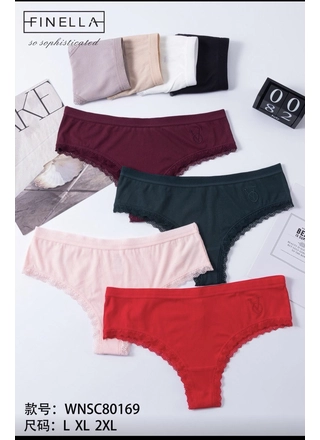 Фото FINELLA Жіночі труси FINELLA WNSC80169 8в Різні кольори (21867) – Норма, цвет <color>, цена 58.00<currency>