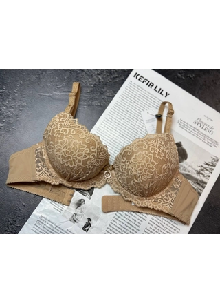 Фото AIMINA Бюстгальтер *B* AIMINA 1695  9,3 Темно бежевий (23327) – Чашка B, колір <color>, ціна 180.18<currency>