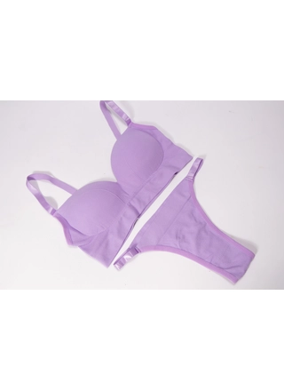 Фото Без Бренда Комплект бюстгальтер-трусы 1305 (17007) – Топы, майки, цвет <color>, цена 134.82<currency>