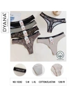 СтрингиЖенские трусики-стринги DYANA Misstar 10282 2а - женское белье оптом в Dolche Noche
