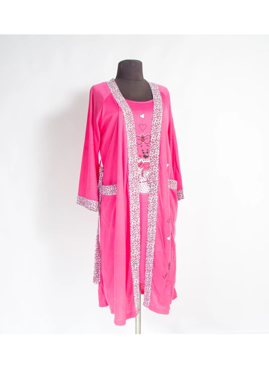 Пеньюарі Халат Ночная рубашка VN.LOT 710 Різні кольори - жіноча білизна оптом у Dolche Noche