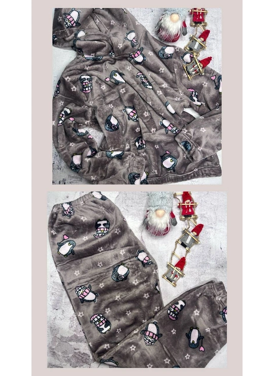 ПижамыПижама женская плюш ЦаЦА 4032 - женское белье оптом в Dolche Noche