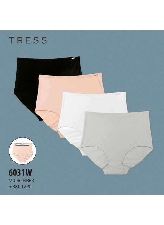 СтрингиЖенские трусы TRESS 6031W 12а - женское белье оптом в Dolche Noche