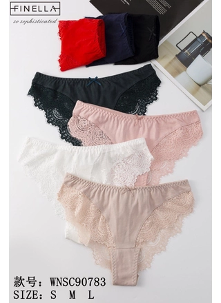 Фото FINELLA Жіночі трусики FINELLA 90783   12в Різні кольори (23298) – Норма, цвет <color>, цена 61.83<currency>
