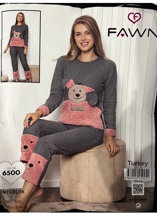 Фото Rinda Піжама жіноча FAWN 6500 (14657) – Піжами, колір <color>, ціна 510.73<currency>