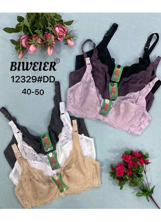 Фото Biweier Бюстгальтер женский *DD* BIWEIER 12329 5,2 Бежевий (20783) – Чашка D, колір <color>, ціна 121.44<currency>
