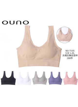 Фото Ouno Топ жіночий Comfort OUNO T105 Різні кольори (16556) – Топи, майки, колір <color>, ціна 153.15<currency>