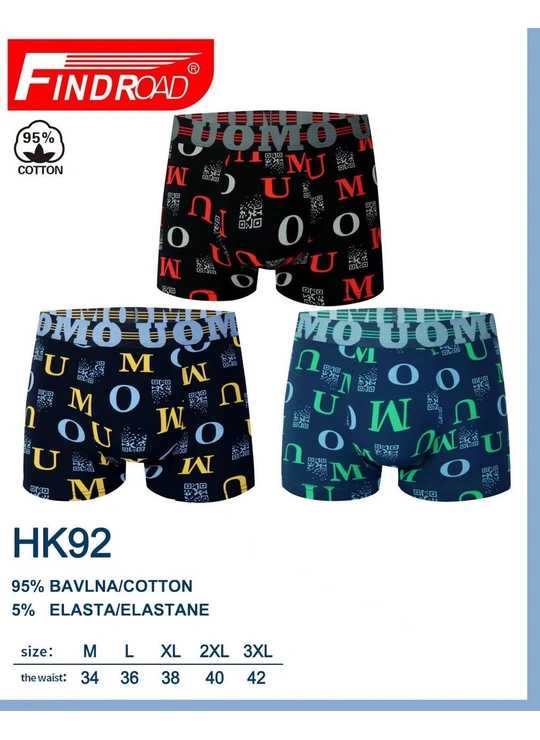 Чоловічі труси-боксери HK92 - магазин спідньої білизни оптом Dolche Noche