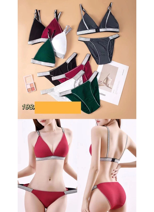 Топ + трусыКомплект Топик-трусики Yadali 198 - женское белье оптом в Dolche Noche