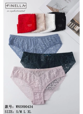 Фото FINELLA Кружевные трусики Finella WNSN90434 2с (22045) – Кружевные, цвет <color>, цена 56.32<currency>