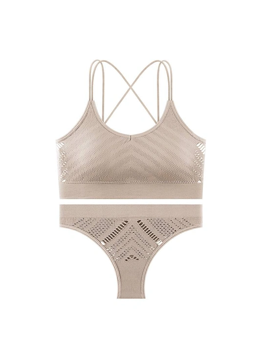 Топ + трусыКомплект топ трусики 0208 - женское белье оптом в Dolche Noche