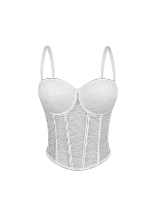 Фото Без Бренда Корсет женский 9916 Білий (20527) – Корсети, колір <color>, ціна 360.22<currency>