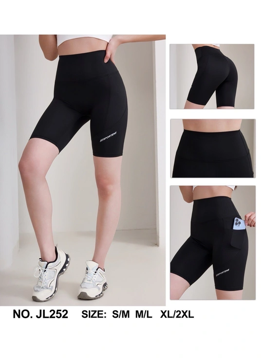 ШортикиЖенские спортивные шорты JL252 - женское белье оптом в Dolche Noche