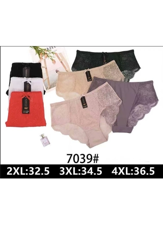 Фото TEYI Жіночі труси NADIZI 7039 11с Різні кольори (3374) – Батальные размеры, цвет <color>, цена 82.60<currency>