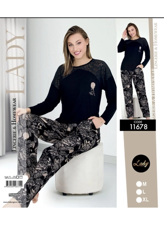 Фото LADY Пижама трикотаж LADY 11678 (20391) – Пижамы, цвет <color>, цена 547.26<currency>