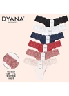 СтрингиКружевные стринги DYANA 6534 11б - женское белье оптом в Dolche Noche