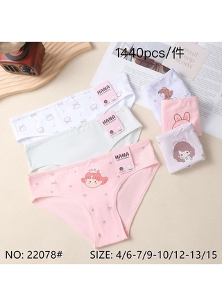 Фото HANA Трусики дитячі HANA 22078 Різні кольори (23560) – Для девочек, цвет <color>, цена 35.10<currency>