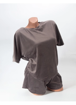 Фото ЦаЦа Домашний женский костюм (шорты + футболка) 4020 (16089) – Пижамы, цвет <color>, цена 294.00<currency>