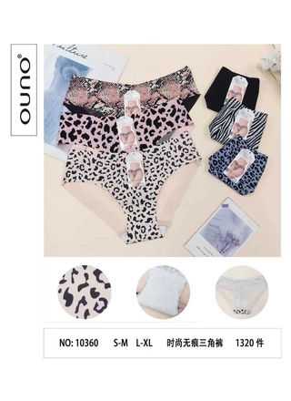 Фото Ouno Жіночі труси OUNO 10360 4с Різні кольори (23213) – Безшовні трусики, колір <color>, ціна 41.76<currency>