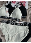 Топы, майки703 Комплект топ трусики SEXY - женское белье оптом в Dolche Noche