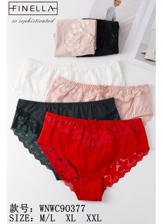 НормаТрусики жіночі FINELLA 90377 11с Різні кольори - женское белье оптом в Dolche Noche