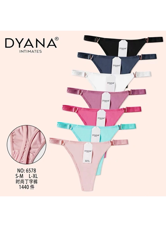 СтрингиТруси жіночі Dyana Intimates 6578 2а - женское белье оптом в Dolche Noche