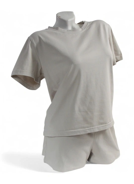 ПижамыЖенский домашний комплект футболка + шорты 4757 - женское белье оптом в Dolche Noche