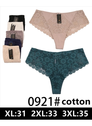 Фото TEYI Трусы женские NADIZI 0921 5с (19515) – Батальные размеры, цвет <color>, цена 77.22<currency>