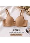Чашка C Бюстгальтер nadizi C 2123  2,2 Темно бежевий - жіноча білизна оптом у Dolche Noche