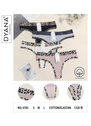 Фото Dyana Трусики жіночі DYANA 6783 2с (22965) – Норма, колір <color>, ціна 38.98<currency>